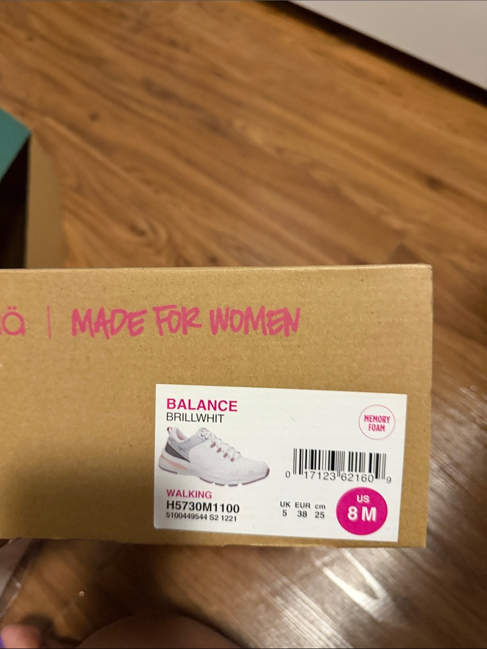 Ryka Brillwhit Women's Walking Shoes - White with Pink Accent